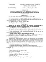 Nghị định số 09/2010/NĐ-CP ngày 08/02/2010 của Chính phủ 