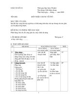 giáo án kỹ thuật thi công