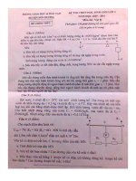 đề thi hsg vật lý 9 năm 10-11 (sơn dương)