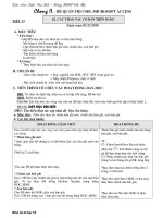 Tiet 15 - cac thao tac tren bang