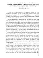 SKKN Giúp học sinh phát hiện vấn đề xã hội trong tác phẩm Chiếc thuyền ngoài xa của Nguyễn Minh Châu