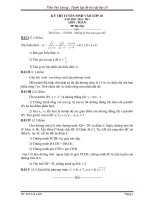 Tuyển tập đề thi vào lớp 10 rất hay