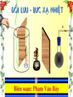 Đối lưu -  Bức xạ nhiệt