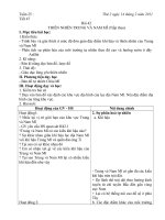 Địa Lí 7 Tuần 25