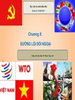 Đường lối đối ngoại của Đảng CSVN