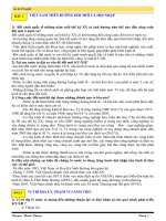 Ôn thi địa lý tốt nghiệp theo câu hỏi