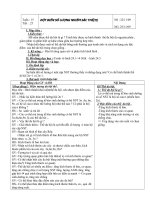 Tiết 25: Đột biến nhiễm sắc thể