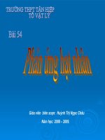 Bai 54 Phan ung hat nhan