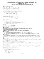 Đề thi máy tính CaSio huyện Ngọc Hiển - Cà Mau năm 2010 - 2011