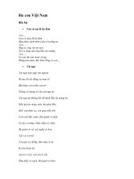 Hát ru con ba miền