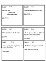 Cau hoi rung chuong vang