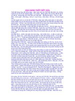 Địa danh Thốt Nốt xưa