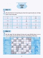 Tự luyện Violympic lớp 5: Vòng 20