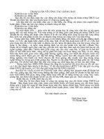 THAM LUẬN CÔNG TÁC GIẢNG DẠY