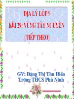 su phat trien va phan bo nong nghiep