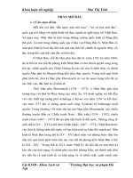 luận văn Kinh tế Nhật Bản dưới thời Mạc phủ Muromachi (1336 – 1573)