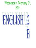 Unit 12: Water sports - Reading