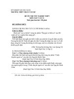 Đề luyện thi Tốt nghiệp số 25