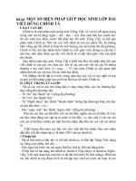 SKKN: RÈN VIẾT CHÍNH TẢ (LỚP 2)