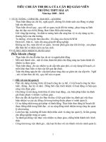 TIÊU CHÍ THI ĐUA ĐỐI VOI GV