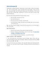 Cách cài Ưin xp đơn giản