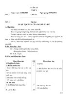 Giáo án lơp 5, tuần 24 Sơn La