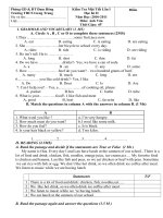 de ktra lan mot hoc ki 2