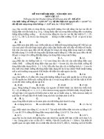 12 Đề thi thử đại học môn Vật lý năm 2015
