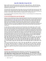 Qui tắc gõ văn bản khoa học (hot)