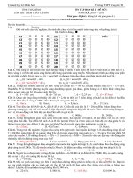 đề ôn tập học kì 1- số 1