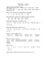 Mot so de toan lop 4