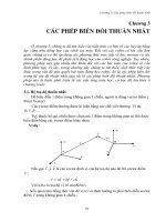 Bài giảng kỹ thuật Robot - chương 3