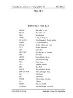 Báo cáo thực tập tốt nghiệp tại Công ty TMDV Hùng Nam