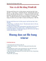 Huong dan cat file bang winrar