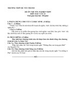 Đề luyện thi Tốt nghiệp số 20