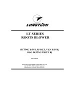 hướng dẫn lắp đặt vận hành bảo dưỡng thiết bị