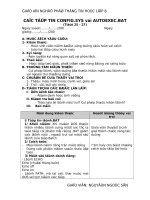 Giáo án nghề tiết 9