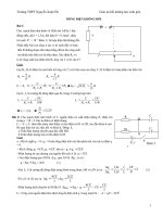 Một số bài tập bồi dưỡng học sinh giỏ lớp 11