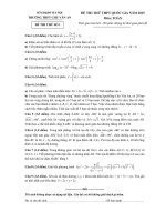 đề thi thử CVA có đáp án