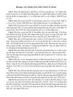 lập công thức phân tử