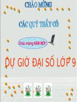 Tiết 53: Công thức nghiệm phương trình bậc 2