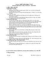 ke hoach chu de thuc vat