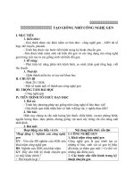 Bài 20: Tạo giống nhờ công nghệ gen