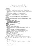 An toàn giao thông lớp 4 - bài 6 - An toàn khi đi trên các phương tiện giao thông