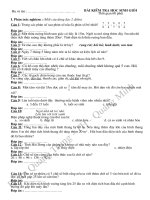 Kiểm tra HSG tháng 1