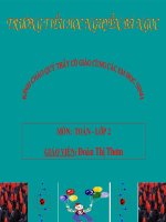 lơp 2: toán 34 - 8