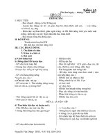 Giáo án lớp 1 tuần 25 cực chuẩn