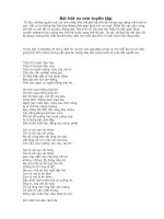 Tuyển tập những bài hát rua con dành cho Cha mẹ