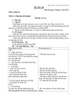 Giao an tuan 24 hai buoi