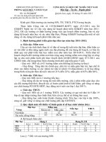 Về việc xây dựng kế hoạch phát triển sự nghiệp giáo dục-đào tạo năm học 2011-2012